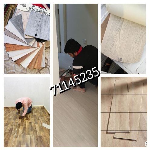 بيع وتركيب بلاستيك الفينيل