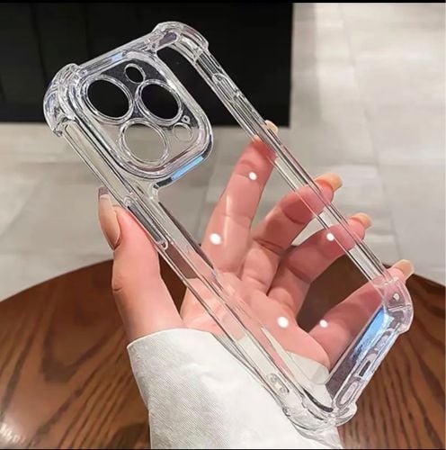  كڤر ايفون شفاف صلب 