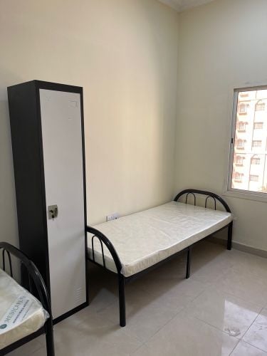 New Single Metal Bed, Cabinet