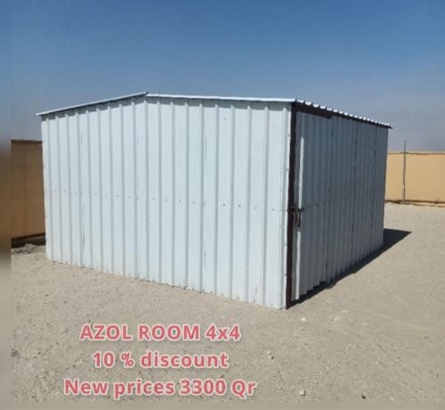 الغرف وغرف التغليف والمخازن