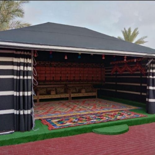 تفصيى وتركيب الخيمه