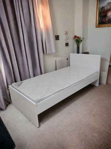 New Single Bed, Cupboard, mattres