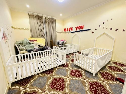 New wooden Baby bed 
