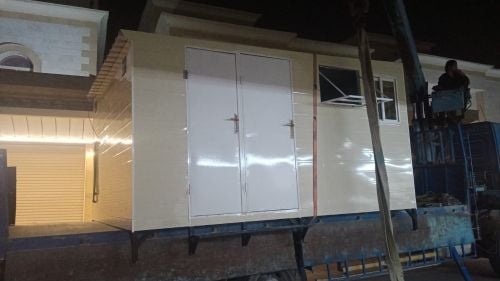 Caravan,Cabin, kitchen & toilet