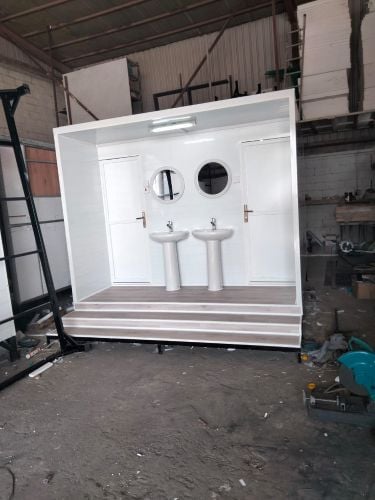 New double toilet ready for sale