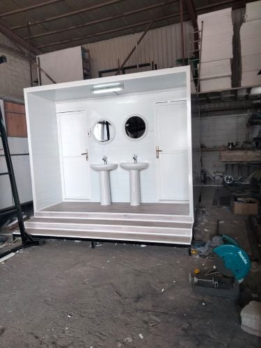 New double toilet ready for sale