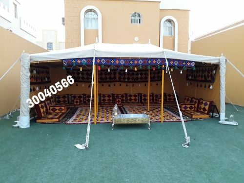 خيام تنزانية ثلاث طبقات