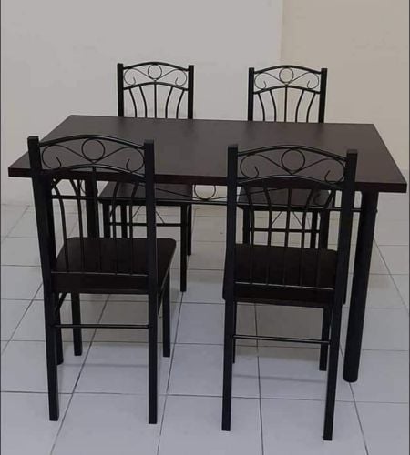 Dining table with 4 & 6 chairs