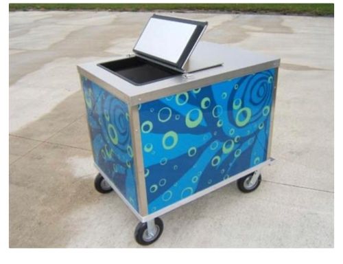 ice cream push cart