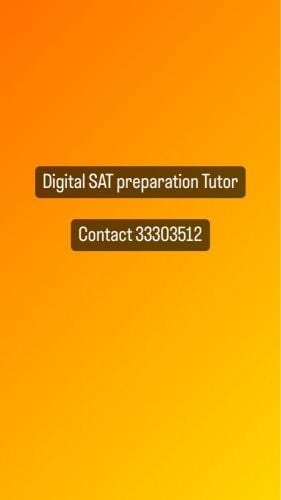 digital SAT preparation tutor