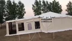 خيمة مع المشب