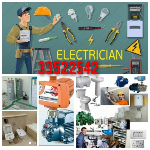 electric and plumbing services.
