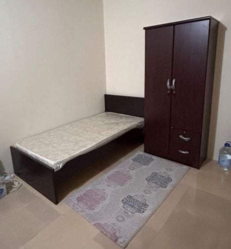 New Wooden Bed , Cupboard