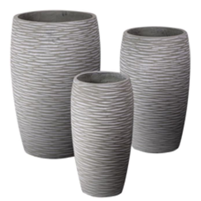 Cement Pot Small 1 Piece
