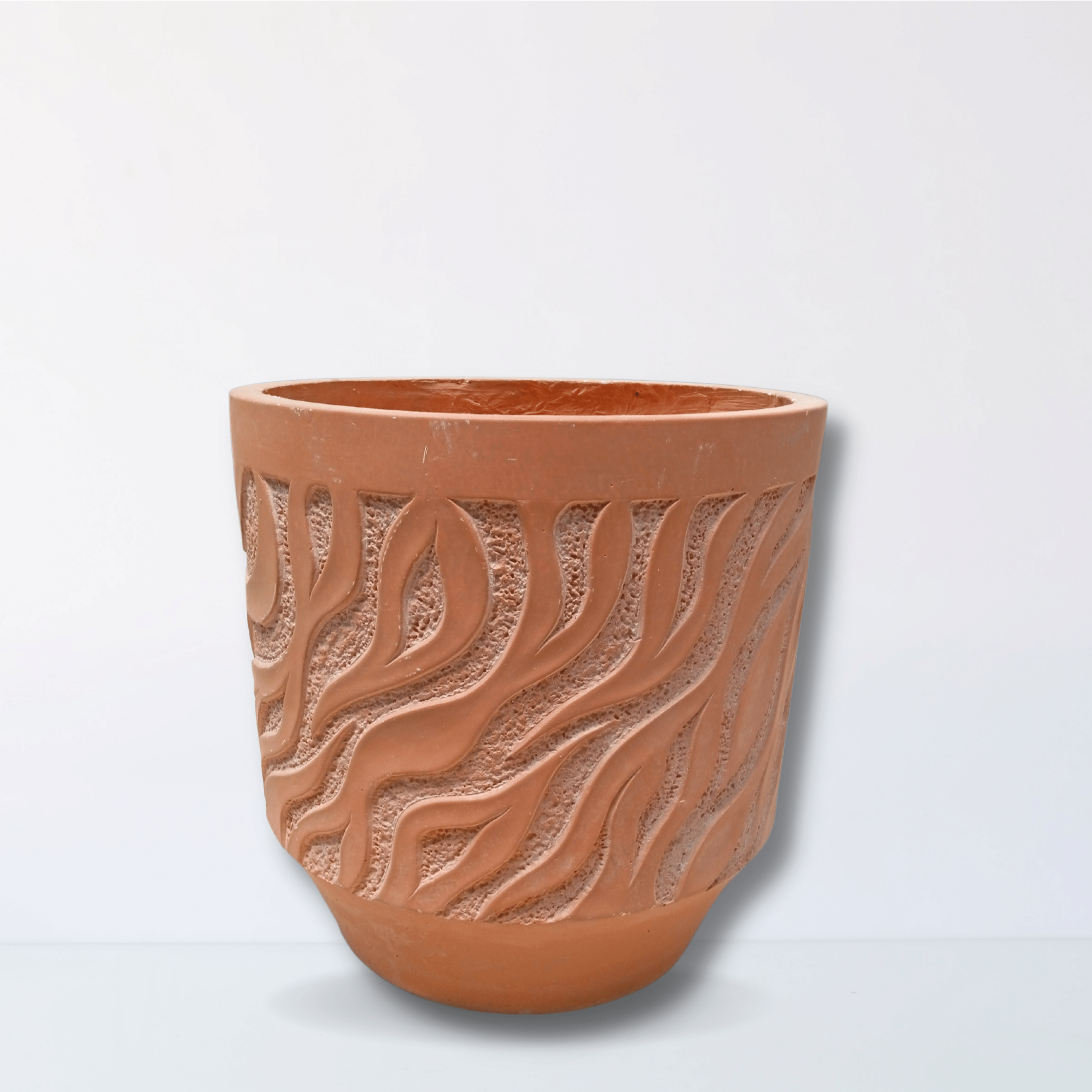 Fiber Clay Pot Terracotta