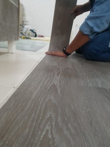 waterproof glue vinyl plank floor