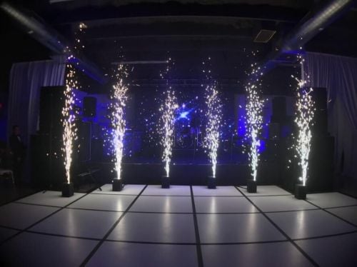 Cold Spark Machine for rental