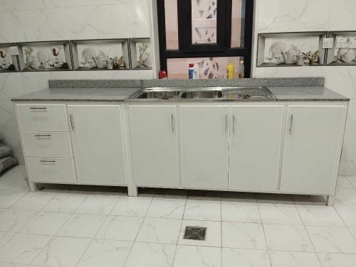 aluminum kitchen cabinet