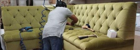 upholstery work
