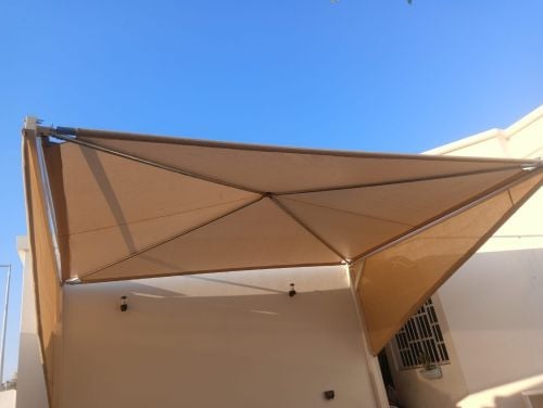 مظلة قماش واتر بروف لحماية السيار