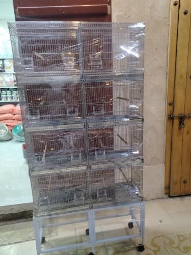 birds cages steel new