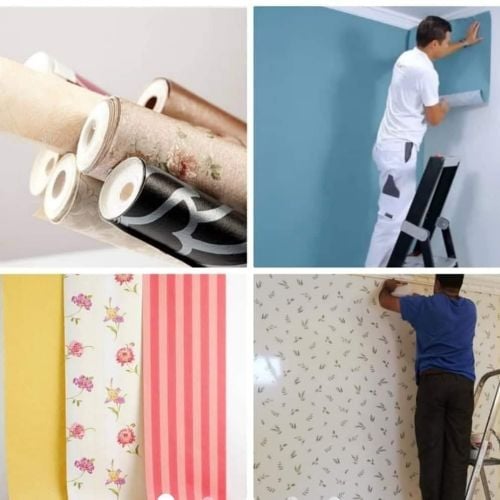 Wallpaper Decor with fixing have
