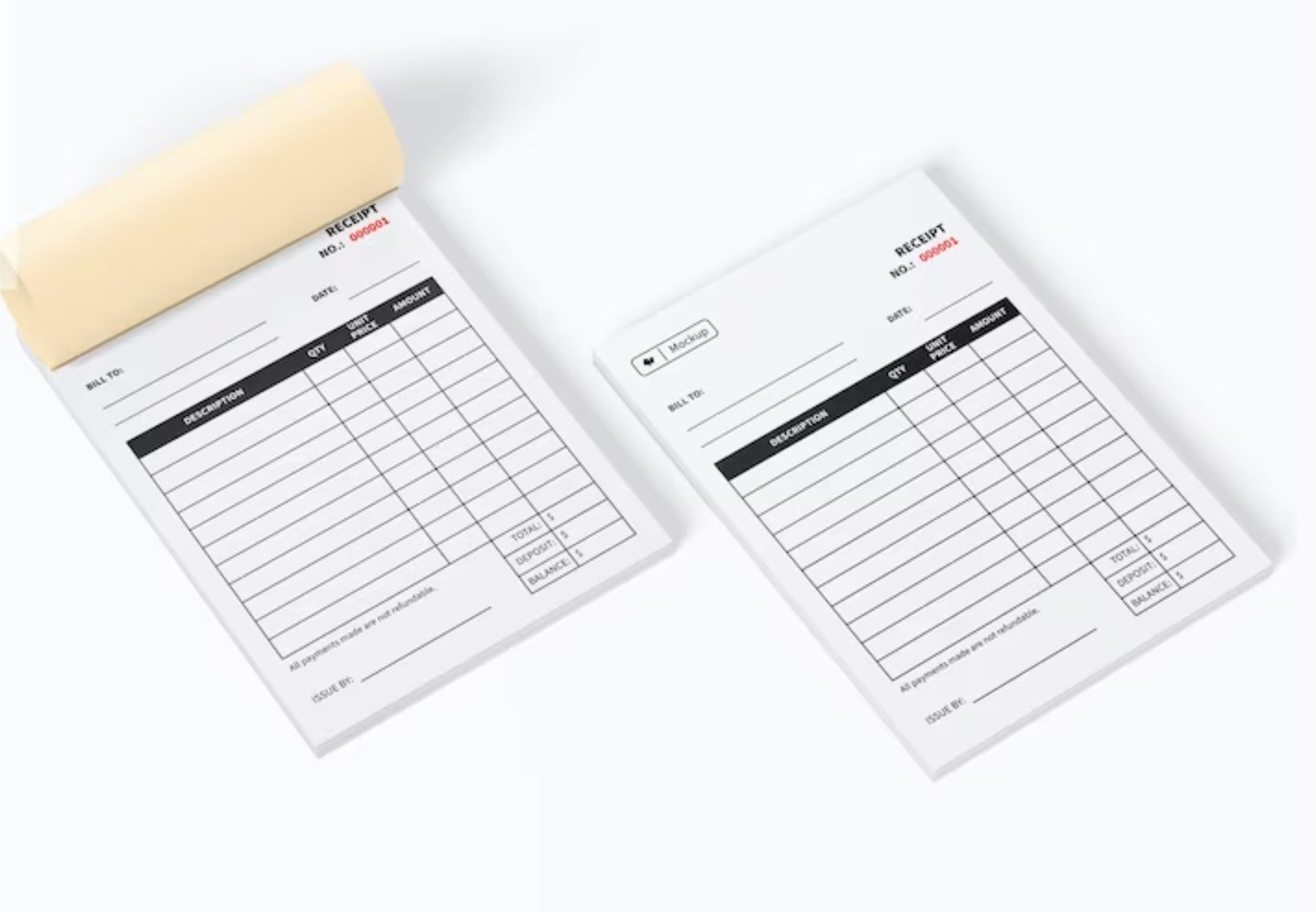 Print receipt and invoices