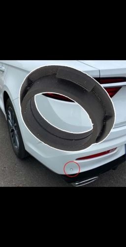 غطاء الخارجي لحساسات الرجوع للخلف