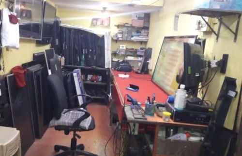 TV repairing shop