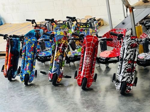 NEW MODEL DRAFT SCOOTER 