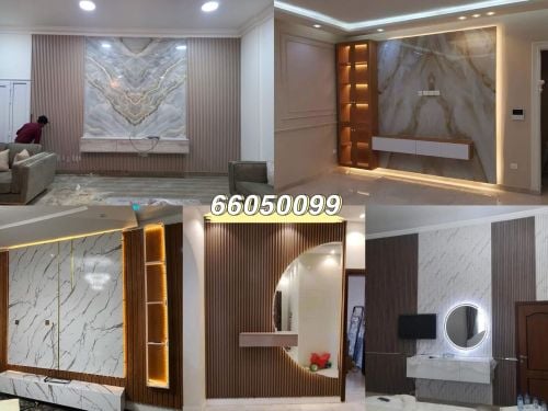 WPC Panel with Marble Sheets 