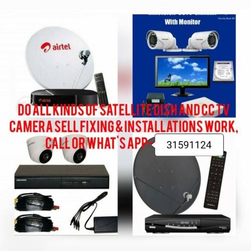 Satellite Dish technician