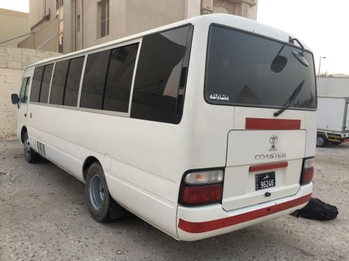 toyota coster 2012 for rent 