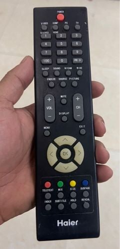 ريموت كنترول تلفزيون هاير