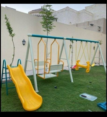 Baby swing and sliding