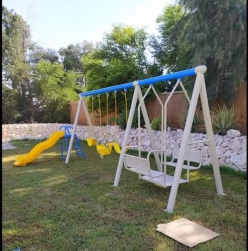 baby swing and sliding