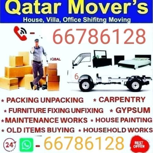 نقل عفش وفك وتغليف وتركيب واثاث ا
