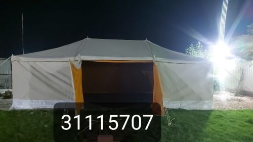 خيمة ٤*٤ ضد المطر