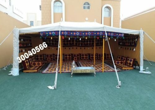 لربيع لخيام المتينة وجلسة الحديثة