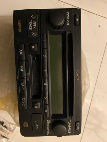 original Toyota CD player 