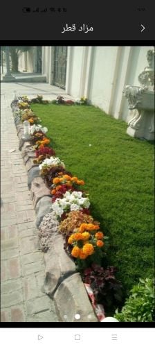 الحديقه وتربيتها وشبكات الرى