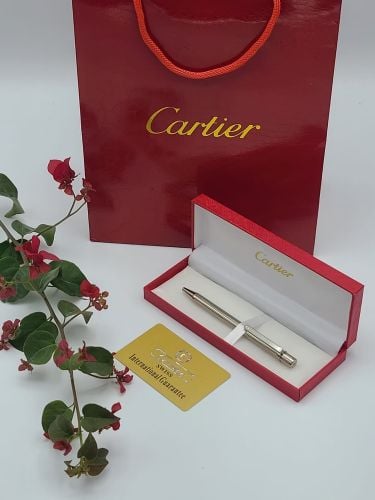 silver pens Cartier