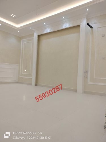 gypsum brd work and Cornish work