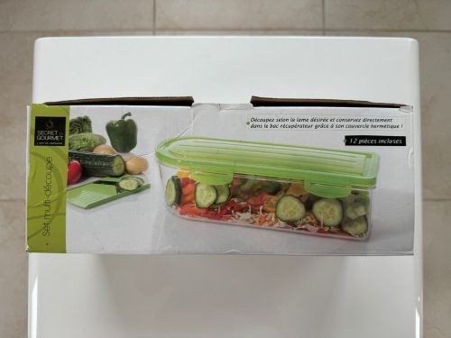 Vegetable chopper set
