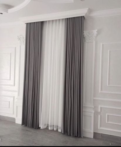 Curtains and blind Roller