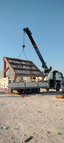 للايجار كرين 10+12طن بسعرمناسب