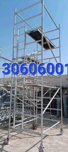 Used aluminum scaffolding, frames