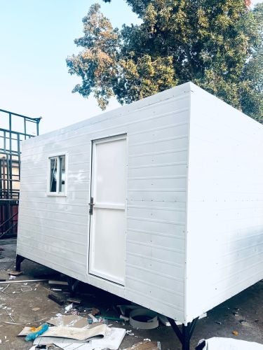 Porta cabin with toilet