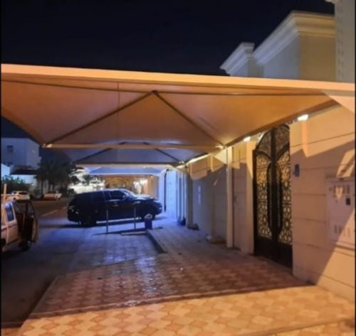 مظلة قماش واتر بروف لحماية السيار