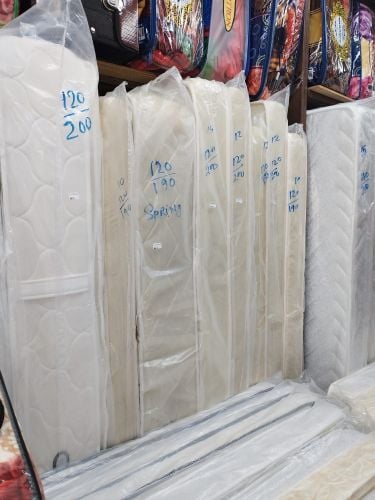 Spring mattress and medical